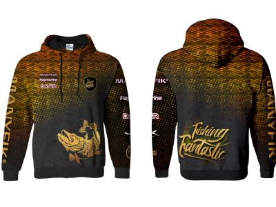 BLUZA Z KAPTUREM FISHING FANTASTIC (gold)