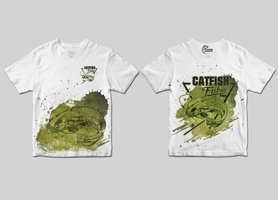 TERMOAKTYWNA KOSZULKA DZIECIĘCA CATFISH PRO (green)