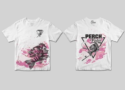 TERMOAKTYWNA KOSZULKA DZIECIĘCA PERCH PRO (pink camo)