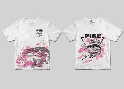 TERMOAKTYWNA KOSZULKA DZIECIĘCA PIKE PRO (pink camo)