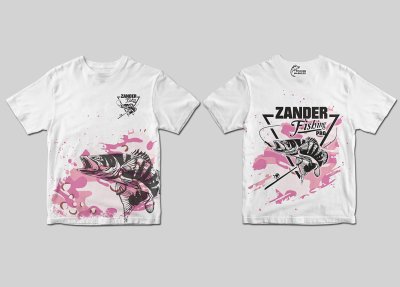 TERMOAKTYWNA KOSZULKA DZIECIĘCA ZANDER PRO (pink camo)