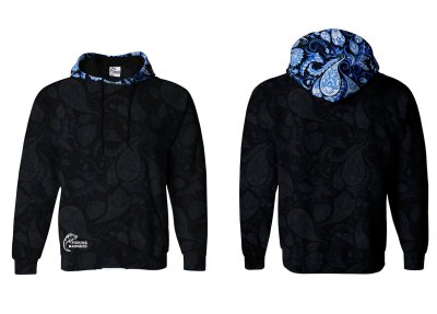 BLUZA Z KAPTUREM SKY BLACK