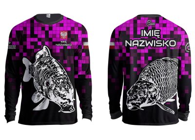 BLUZA ZAWODNICZA PIXEL CARP (PINK)