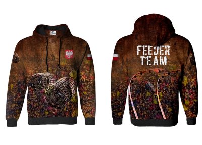 BLUZA Z KAPTUREM FEEDER TEAM