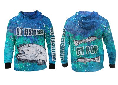 BLUZA ZAWODNICZA Z KAPTUREM GT FISHING