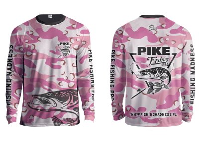 BLUZA ZAWODNICZA PIKE PRO (pink camo)