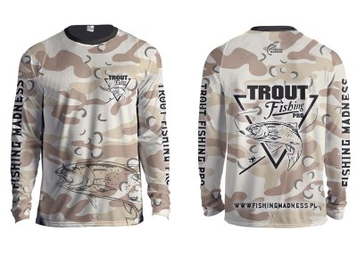 BLUZA ZAWODNICZA TROUT PRO (desert camo)