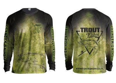 BLUZA ZAWODNICZA TROUT PRO (green)