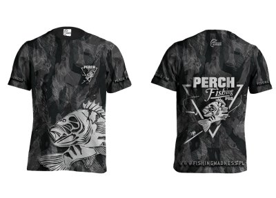 KOSZULKA TSHIRT PERCH PRO (grey camo)