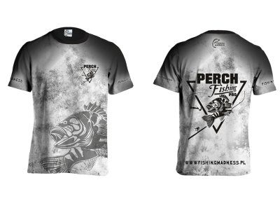 KOSZULKA TSHIRT PERCH PRO (silver grunge)