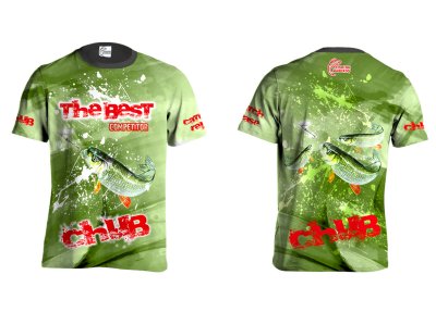 KOSZULKA TSHIRT THE BEST CHUB COMPETITIOR (green)