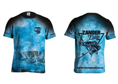 KOSZULKA TSHIRT ZANDER PRO (blue)