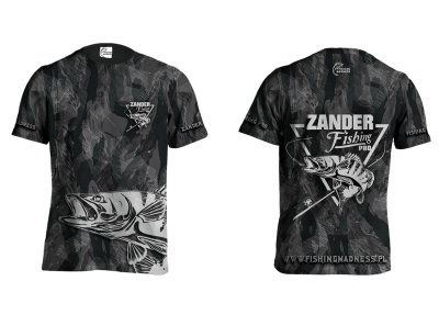 KOSZULKA TSHIRT ZANDER PRO (grey camo)