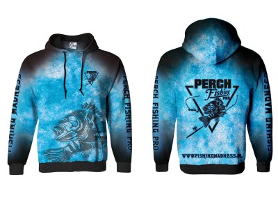 BLUZA Z KAPTUREM PERCH PRO (blue)