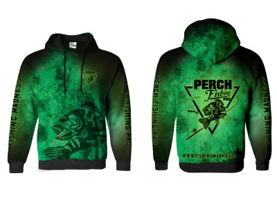 BLUZA Z KAPTUREM PERCH PRO (dark green)