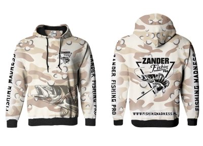 BLUZA Z KAPTUREM ZANDER PRO (desert camo)