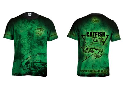 KOSZULKA TSHIRT CATFISH PRO (dark green)