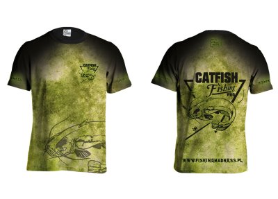 KOSZULKA TSHIRT CATFISH PRO (green)