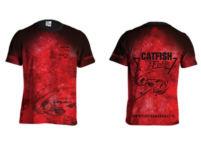 KOSZULKA TSHIRT CATFISH PRO (red)