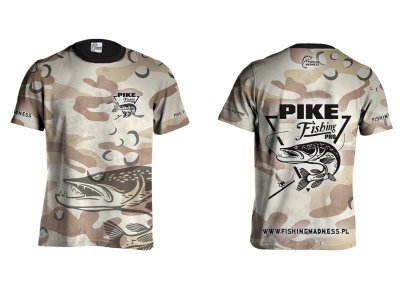 KOSZULKA TSHIRT PIKE PRO (desert camo)