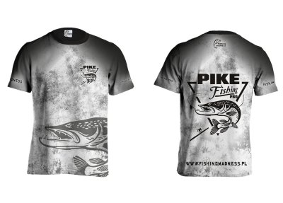 KOSZULKA TSHIRT PIKE PRO (silver grunge)