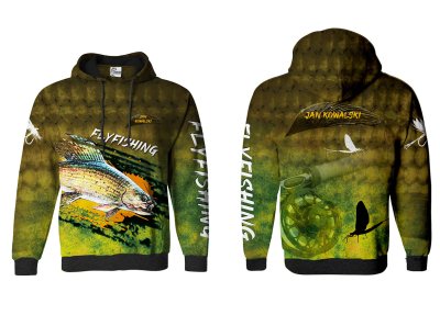 BLUZA Z KAPTUREM FLYFISHING 2