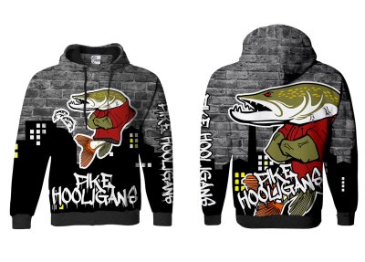 BLUZA Z KAPTUREM PIKE HOOLIGANS