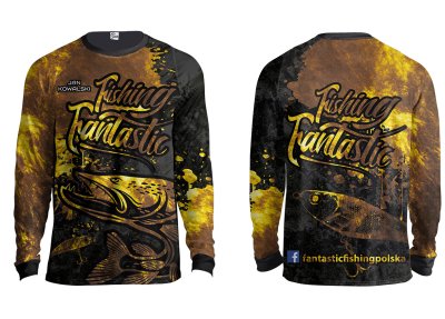 BLUZA ZAWODNICZA NOWY FANTASTIC FISHING (gold)