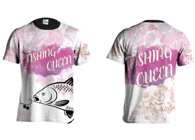 KOLEKCJA KOSZULKI TSHIRT FISHING QUEEN NOWE