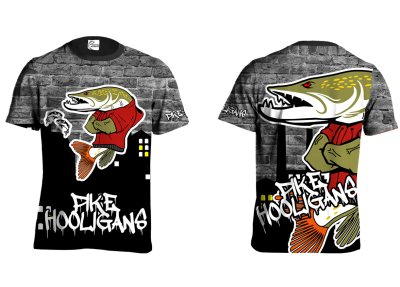 KOSZULKA TSHIRT PIKE HOOLIGANS