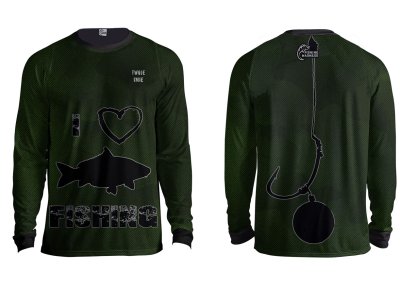 BLUZA ZAWODNICZA I LOVE CARP FISHING