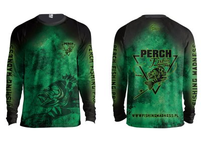 CIEPŁA BLUZA BEZ KAPTURA PERCH PRO (dark green)