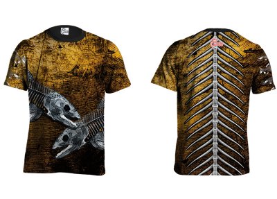 KOSZULKA TSHIRT TROUT BONES