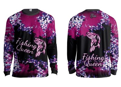 CIEPŁA BLUZA BEZ KAPTURA FISHING QUEEN