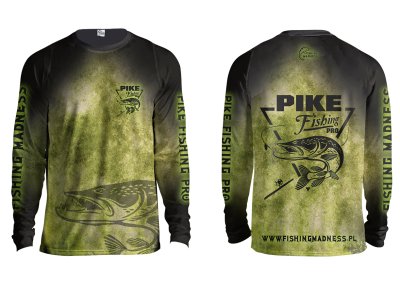 CIEPŁA BLUZA BEZ KAPTURA PIKE PRO (green)