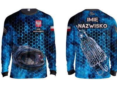 BLUZA ZAWODNICZA CATFISH TEASER (BLUE)