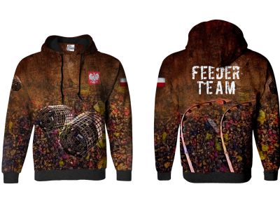 BLUZA Z KAPTUREM FEEDER TEAM