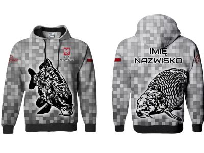 BLUZA Z KAPTUREM PIXEL CARP