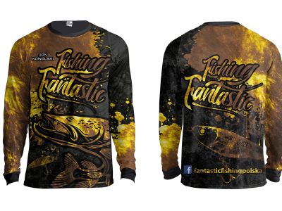 BLUZA ZAWODNICZA NOWY FANTASTIC FISHING (gold)