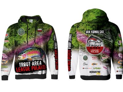 BLUZA Z KAPTUREM TROUT AREA LEAGUE POLAND