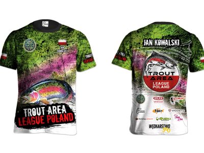 KOSZULKA TSHIRT TROUT AREA LEAGUE POLAND